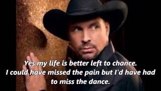 Garth Brooks  The Dance With Lyrics [upl. by Dombrowski]