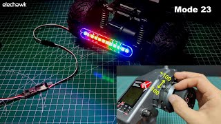 Upgraded light bar for RC cars 23 light modes 1 bar version [upl. by Bekelja511]