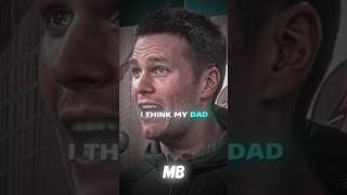 Tom Brady gets emotional when he talks about his life hero😓  MB Bobby [upl. by Nike]