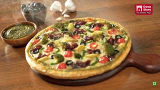 Pesto Pizzas  Pizza with Standout Toppings  Oven Story [upl. by Atinihc670]