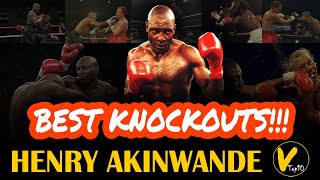 5 Henry Akinwande Greatest Knockouts [upl. by Notyrb]