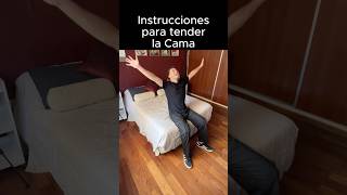 Instrucciones Para Tender la Cama 🛌 gastiobeide youtubeshorts shorts [upl. by Ermine615]