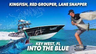 Highway Fishing  Kingfish Ledge off Key West  Into the Blue [upl. by Sirrad]