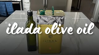 Iliada Kalamata Olive Oil Tasting Notes [upl. by Ardnak]