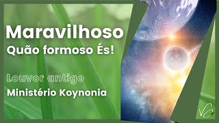 Música Maravilhoso  Quão formoso És  Rei do Universo  Ministério Koynonia de Louvor [upl. by Glantz]