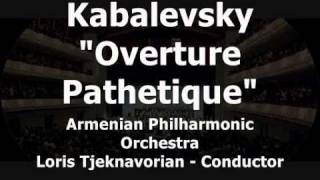 Kabalevsky quotOverture Pathetiquequot  Conducted by Loris Tjeknavorian [upl. by Lubin]