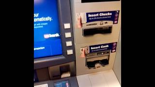 Us Bank Atm Deposit [upl. by Notsirb585]