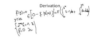 Mean First Passage Time Derivation [upl. by Simmonds881]