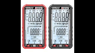 Digital Smart Multimeter 6000 Counts Transistor Ohm Hz Capacitance Meter [upl. by Tinor563]