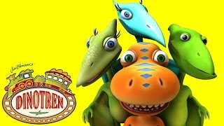 Dinotren  capitulos completos en español  La busqueda de figuras  FuntasticGames4kids [upl. by Aleahpar220]