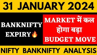 NIFTY PREDICTION FOR TOMORROW amp BANKNIFTY ANALYSIS FOR 31 JAN 2024  MARKET ANALYSIS FOR TOMORROW [upl. by Alien568]