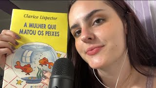 ASMR LENDO HISTÓRIA INFANTIL DA CLARICE LISPECTOR [upl. by Ahseyn]