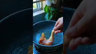 how to fry chicken legs howto howtomakesamosarecipe [upl. by Calise]