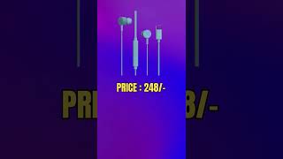 BEST TYPE C WIRED EARPHONES UNDER 300 [upl. by Enimisaj768]