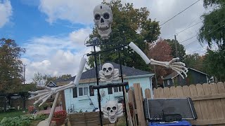 Sams Club 10 ft Triple Scare Reaper Mechanism [upl. by Gereron492]