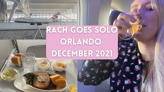 Travel Day to Orlando  LHRMCO in Business Class  December 2021 [upl. by Orville]