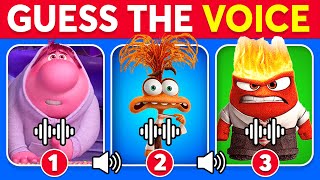 🔊 Guess The Voice Inside Out 2 Movie 🔥 Envy Embarrassment Anxiety Ennui [upl. by Ormond755]