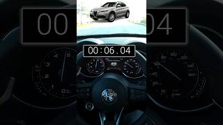 2022 Alfa Romeo Stelvio Sprint 060 Test 20L 4cyl Turbo 8 Spd Auto RWD 280hp 306 lbft shorts [upl. by Giarc]