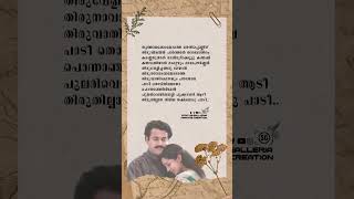 Paadi Thodiyiletho HD Lyrics Status💕 mohanlal manjuwarrier malayalamlyrics malayalamlyrical [upl. by Yrol250]