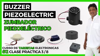 Buzzer Piezoeléctrico Disposición o Zumbador Piezoeléctrico Tarjeta Electrónica Aire Acondicionado [upl. by Aralomo638]