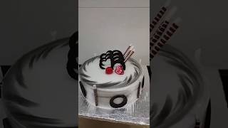 Cassata cake 1 Kg ka decoration Cake design rail editing viral trending short [upl. by Hershell]