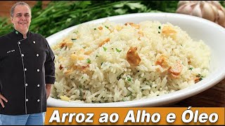 Arroz ao Alho e Óleo  Chef Taico [upl. by Gilleod]