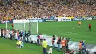 Socceroos  John Aloisi Penalty vs Uruguay 2005 [upl. by Alston]