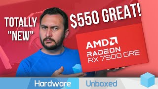 quotNewquot 550 RDNA 3 GPU AMD Radeon RX 7900 GRE Review [upl. by Jarek412]