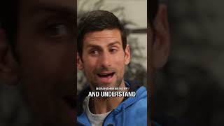 Novak Djokovic on his greatest achievement novakdjokovic tennis forgiveness [upl. by Brittaney]