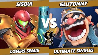 Kings of Fields 4 LOSERS SEMIS  Sisqui Samus Vs Glutonny Wario Smash Ultimate  SSBU [upl. by Gnidleif]