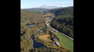 Rondane drone scenicnorway [upl. by Hepzi589]