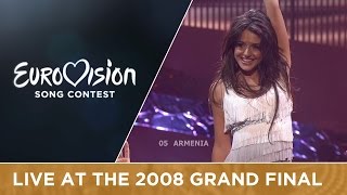 Sirusho  Qele Qele Armenia Live 2008 Eurovision Song Contest [upl. by Mickey961]