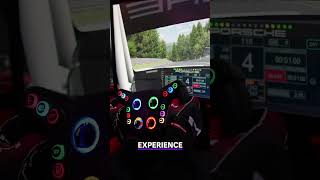 Experience Sim Racing Immersion with This Carbon Fiber Wheel [upl. by Airtemad]