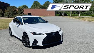 2024 Lexus IS350 F Sport POV Start Up Test Drive Walkaround and Review [upl. by Netaf]