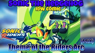 Sonic the Hedgehog IDW Comics quotThe Sonic Riders Arcquot  Main Theme Remix [upl. by Algy853]