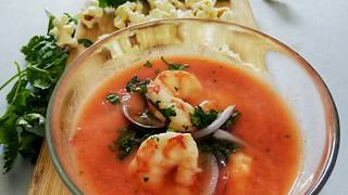 Ecuadorian Shrimp Ceviche [upl. by Anairol]