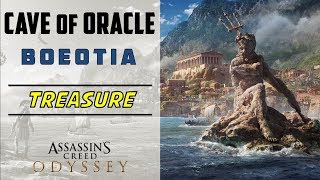 Cave of the Oracle Boeotia  Loot Treasure Location  ASSASSINS CREED ODYSSEY [upl. by Nylinej]