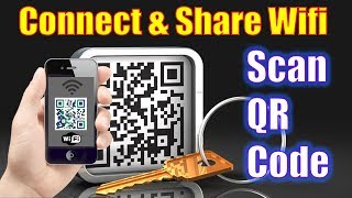 Scan QR Code to Connect Mobile Wifi  How to Make QR Code for WiFi Connection  Create Wifi QR Code [upl. by Ivette]