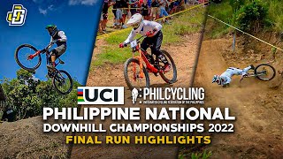 Philippine National Downhill Championships 2022  Final Runs [upl. by Anialem]