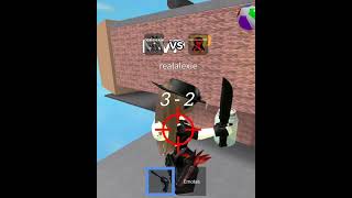 1v1ing Alexie in mm2  first to 5 points  roblox mm2 fyp fypシ゚ fypシ゚viral [upl. by Chouest]