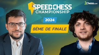 MVL vs Hans Niemann  Speed Chess Championship 2024  8ème de finale [upl. by Meris]