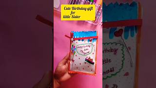 Cute Birthday gift 🎁 ideas for little Sisterfriendsshortsgift birthdaygiftcraft artandcraft [upl. by Ahnavas]