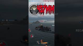 FULL BROADSIDE  World of Warships Legends Mobile shorts [upl. by Sidoon]