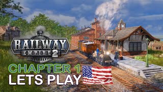 Railway Empire 2 Lets PLAY ep 2 The Boston and Albany Railroad [upl. by Eidarb]