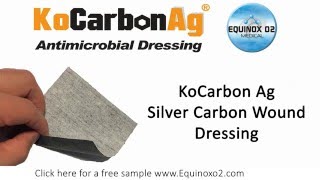 KoCarbon Ag Silver Carbon Wound Dressing Heals Case Study  Left Lateral Malleolus Pressure Ulcer [upl. by Milzie]