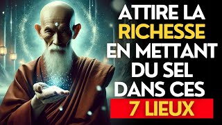 Mets du SEL dans ces 7 Endroits 🏠 et VOIS le MIRACLE se Réaliser   Secret Bouddhiste [upl. by Leaw]