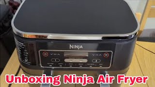 Unboxing Ninja Air Fryer  Roasted Chicken In Air Fryer [upl. by Clayson]