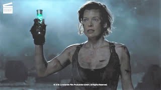 Resident Evil The Final Chapter Final confrontation HD CLIP [upl. by Norrej]