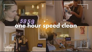 One Hour Speed Clean ⏱️  Cleaning Motivation  Home With Roo [upl. by Gnehp]