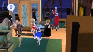 Sims 2  Touhou Dance [upl. by Ardnohsal]